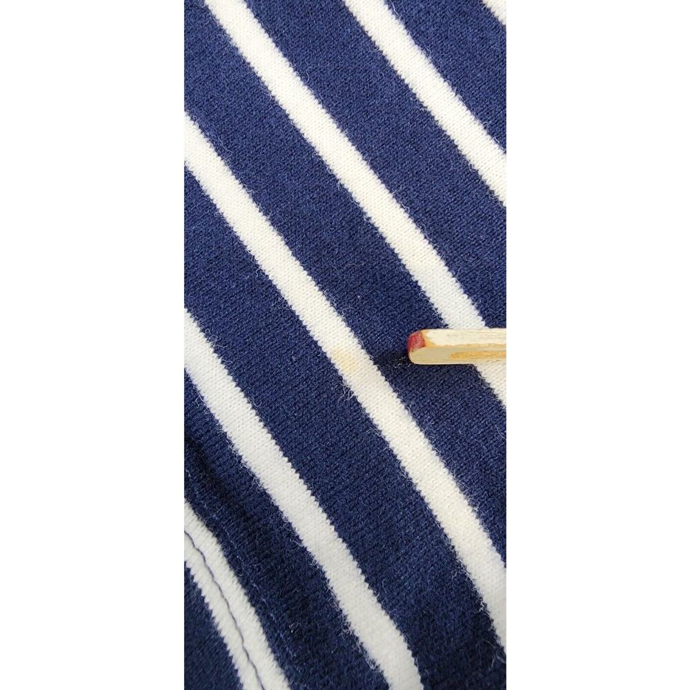 Joules Dress Womens 4 Blue Striped Riviera V-Neck Jersey Coastal Preppy Summer - Picture 8 of 12